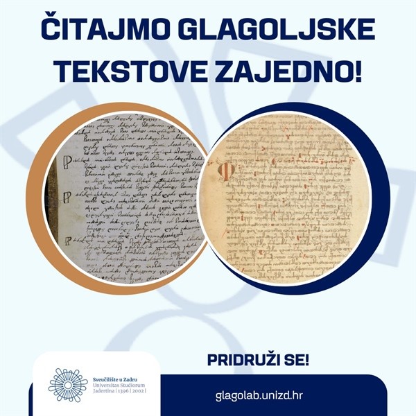 Nova kampanja za građanstvo: Čitajmo glagoljske tekstove zajedno!